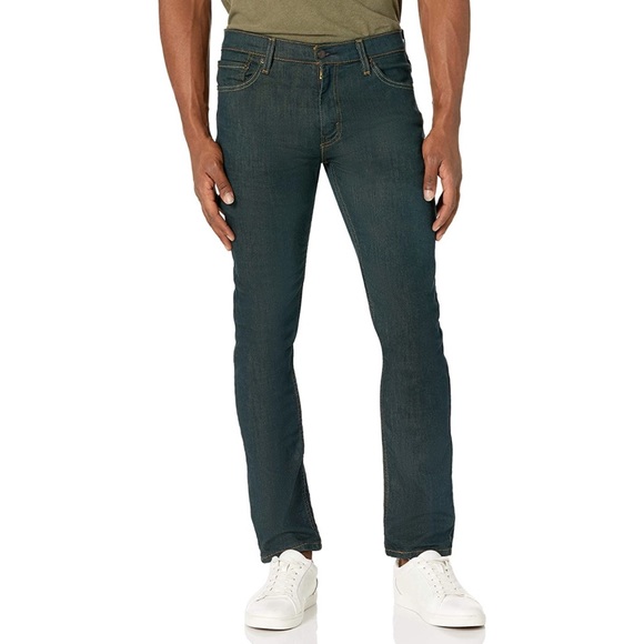 Levis Men's Slim Fit 511 Pants Forest Green - Picture 1 of 7